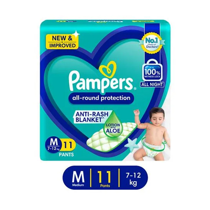 Pampers Anti Rash Baby Diaper L